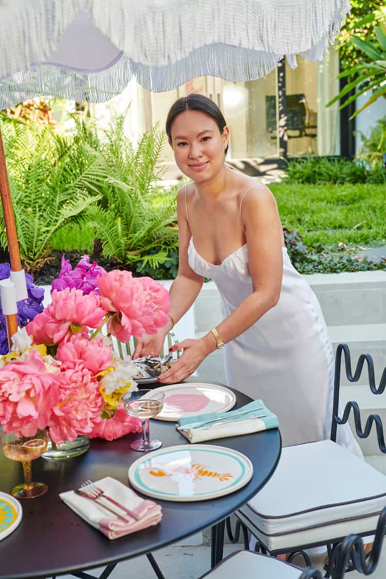 I am very classic with my style and I love colour– no surprises there!