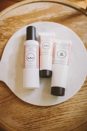 Jessica Hatzis Frank Body Full Face skincare range