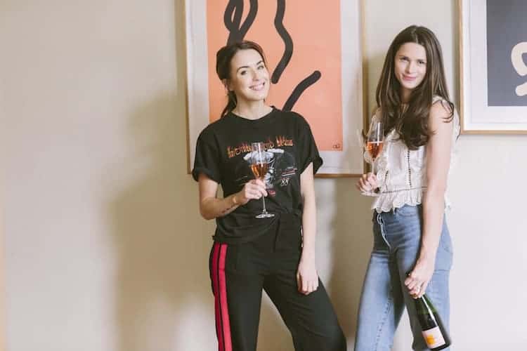 Bree Johnson and Jessica Hatzis lifestyle portrait