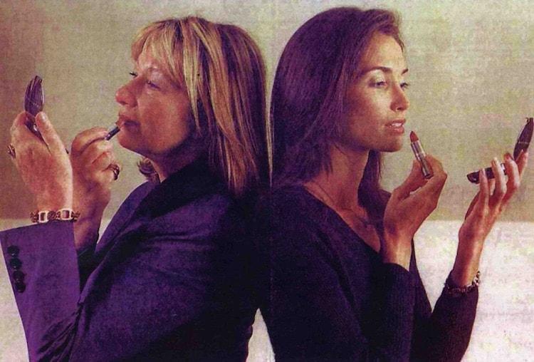 Sylvie and Olivia in early Chantecaille promotional material