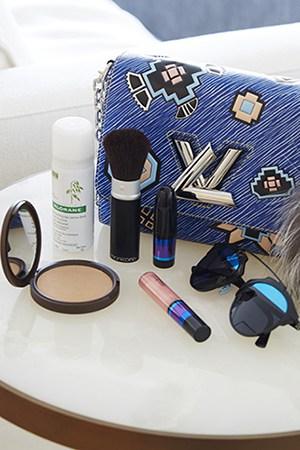 Louis Vuitton Hand Bag, Dior so Real Sunglasses and Klorane Dry Shampoo