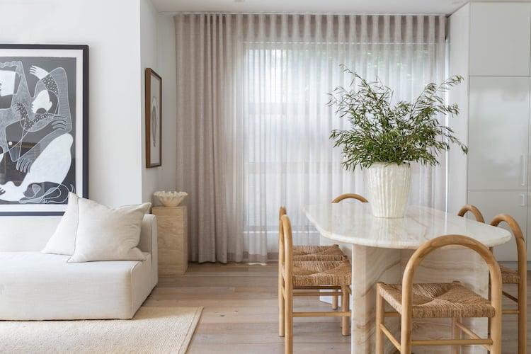 Amelie dining chairs by En Gold