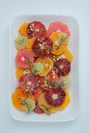 Teresa’S Citrus Salad And Orange Blossom Honey