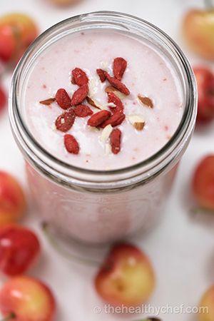 Teresa’S Lush Cherry And Coconut Smoothie