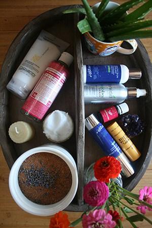 Natural Beauty Products Take Up The Most Room In Abigail’S Makeup Stash