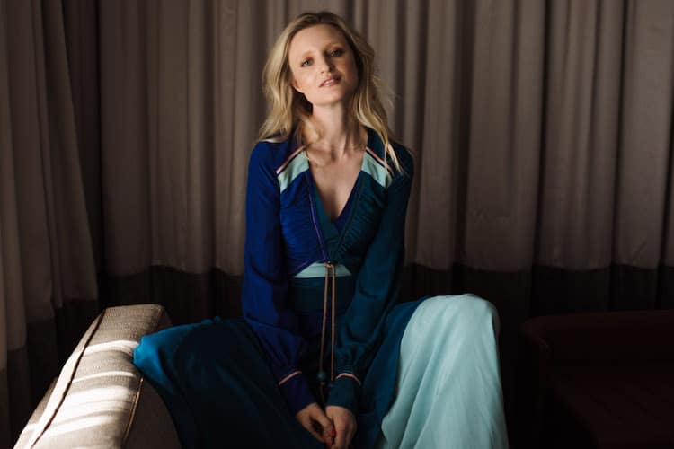 Candice Lake closing beauty portrait