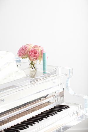 A Custom-Made Transparent Grand Piano Sits In The Living Room Paying Tribute To Miranda’S Grandmother Who Taught Her To Play At A Young Age