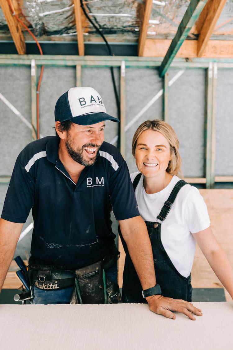 Simone with Husband Ben
