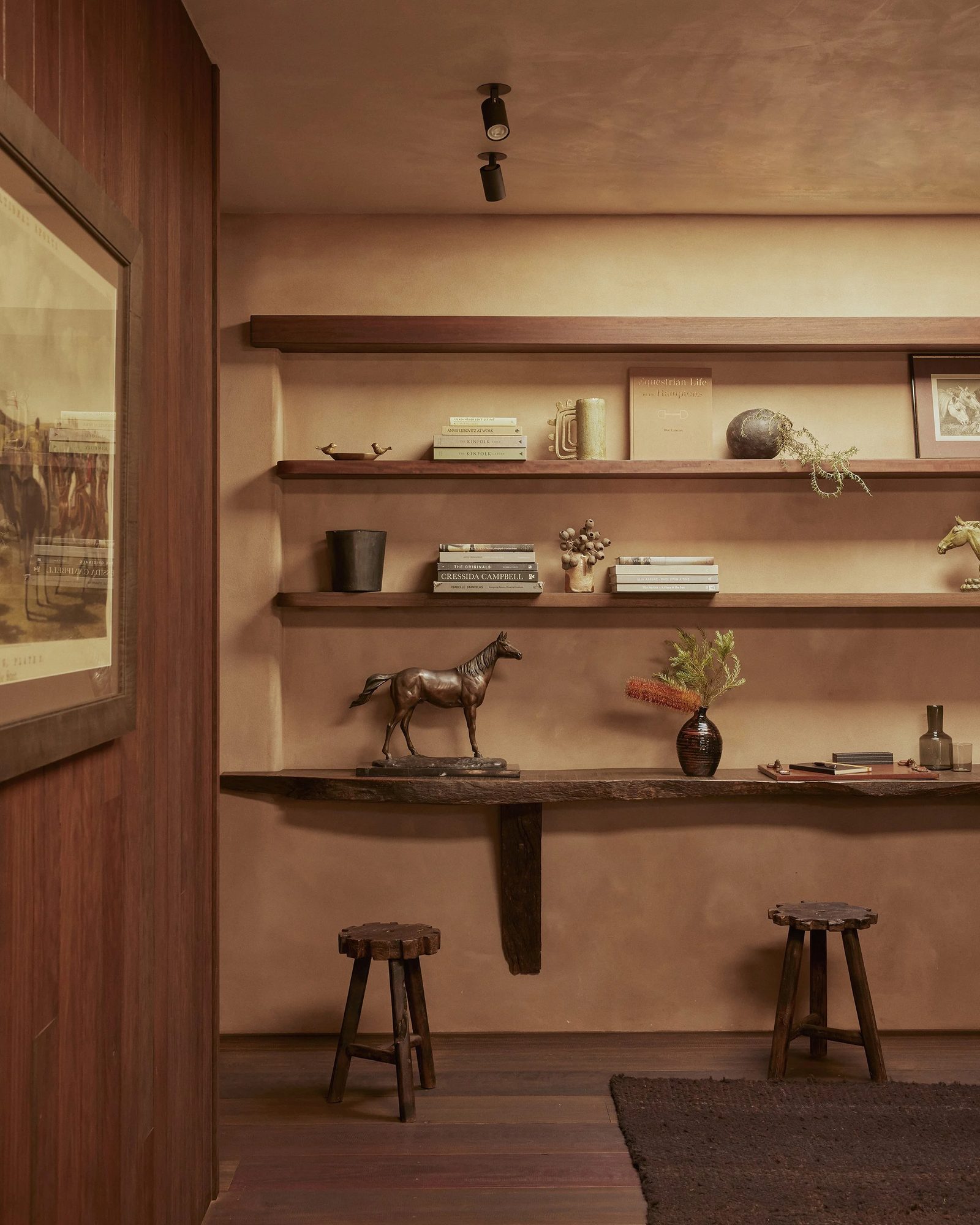 A considered, nature-led interior at Copperstone blending European heritage with Australian calm