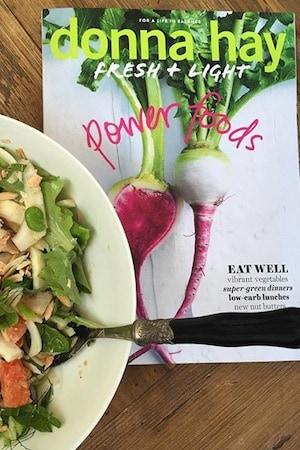 MY GO-TO RECIPE BOOK FOR FRESH, EASY AND HEALTHY MEALS, DONNA HAY’S FRESH + LIGHT POWER FOODS