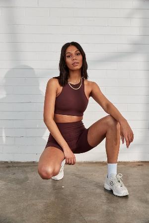 Trio kit (chocolate) (Bike short + Bra)