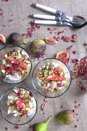 Get inspired with… Fig and Rose Chia Pudding