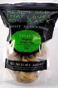 Honest to Goodness Organic Dried Figs