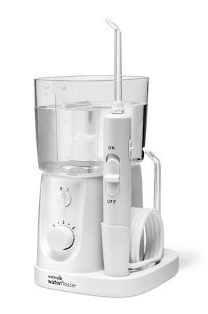 Waterpik Nano water flosser on white background