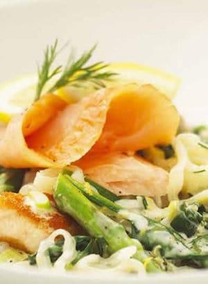 Salmonasparagus