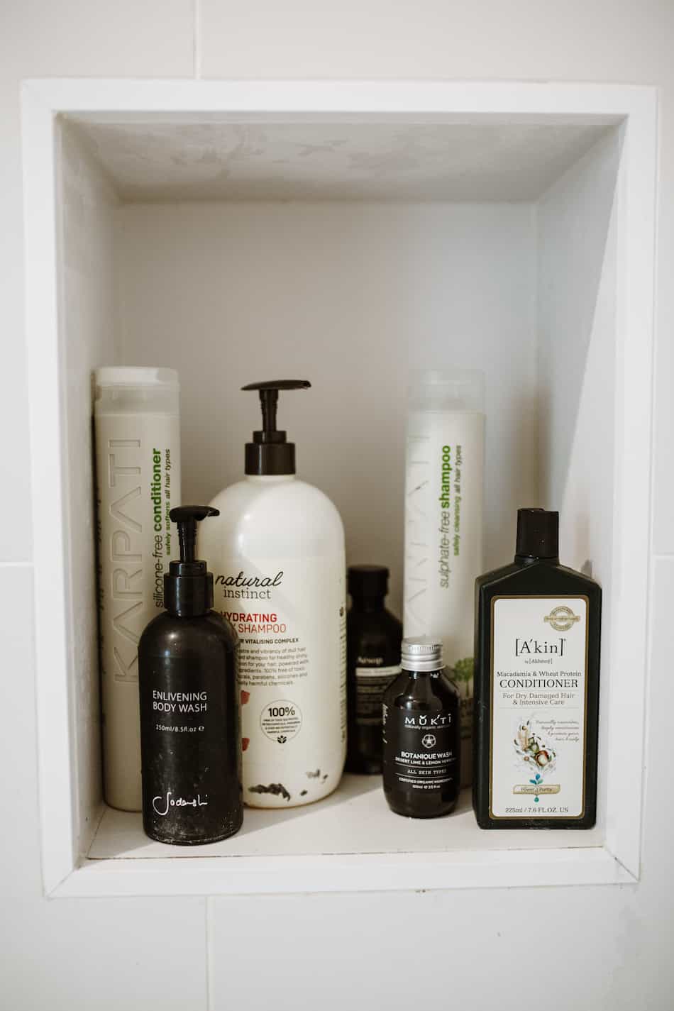 Carla Oates haircare with Dr Hauschka and coconut oil