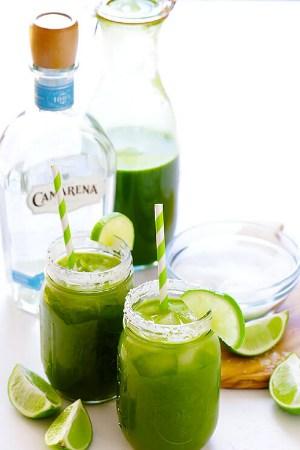 Green juice margarita gimmeroven
