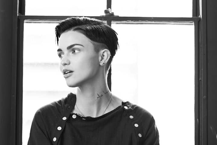 Ruby Rose debuts new hairstyle as she prepares for Orange Is The New Black   Daily Mail Online