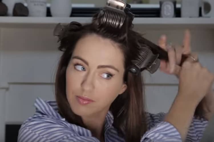 3 Ways to Style Hair With Hot Rollers - wikiHow