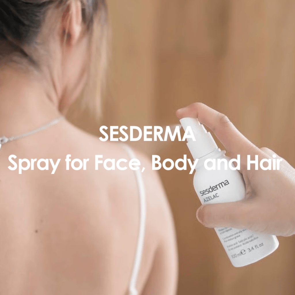 sesderma azelac spray on body