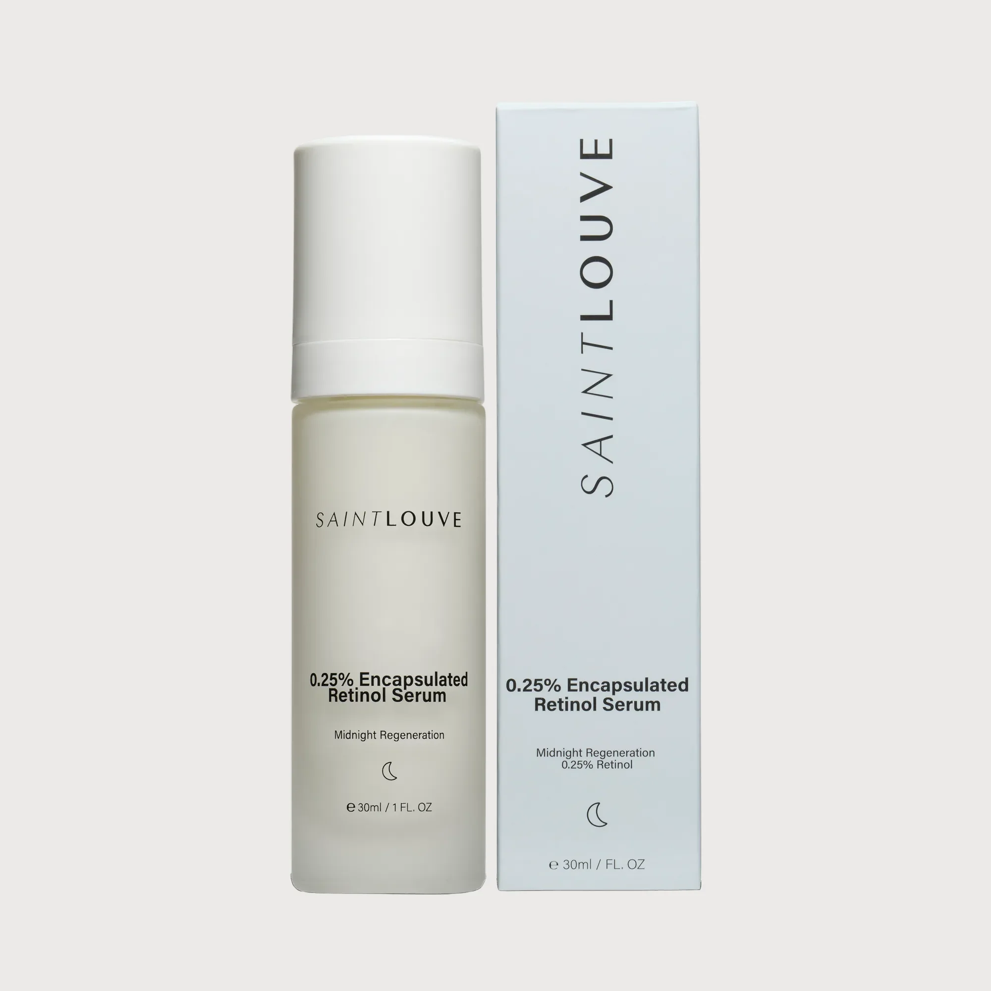 Saint Louve serum placed beside a its box