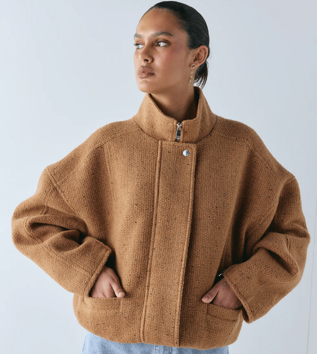 Vrg Girl Lennon Bomber Jacket Beauticate Autumn edit pick